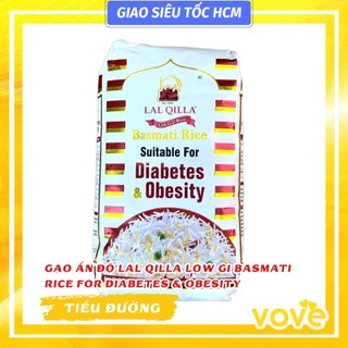 Gạo tiểu đường Ấn Độ Lal Qilla Low GI Basmati Rice for Diabetes & Obesity, 1kg