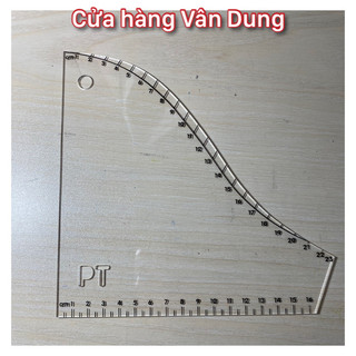 Thước  vẽ tay áo,nách áo