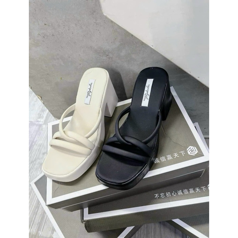 Dép xuồng đế nhẹ cao 7 phân