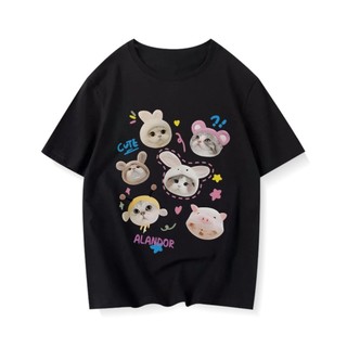 Áo thun MÈO CUTE unisex nam nữ form rộng,thun cotton su 4 chiều co giãn tốt, thấm hút mồ hôi hiệu quả, áo CẶP; nhóm