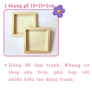 Đất Sét Siêu Nhẹ COMBO Tạo Hình Làm Tranh Đất Sét Cho Bé - Handmade Nhamoon