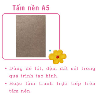 Đất Sét Siêu Nhẹ COMBO Tạo Hình Làm Tranh Đất Sét Cho Bé - Handmade Nhamoon