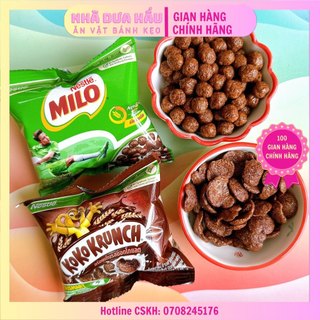 Bánh snack BIM BIM MILO hình viên/ gấu nâu Koko Krunch Thái Lan gói nhỏ 15g