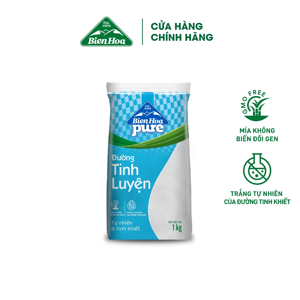 Ðường Túi Tinh Luyện Biên Hòa Pure 1kg/túi