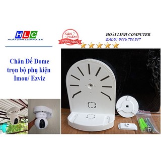 Chân đế l / dome camera imou ezviz hik... nhựa kèm ốc