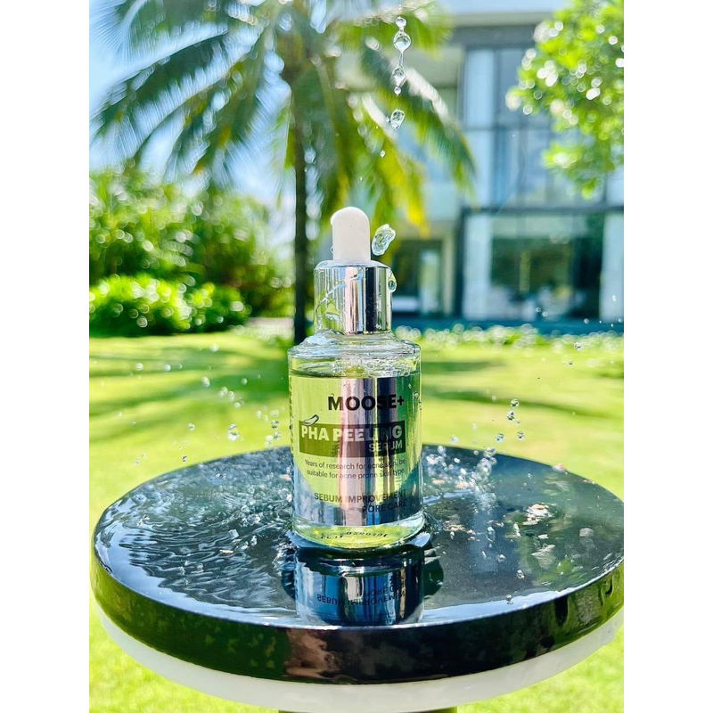 Peel da moose PHA peeling sáng da mờ thâm 30ml  trắng da hạn dùng 2026