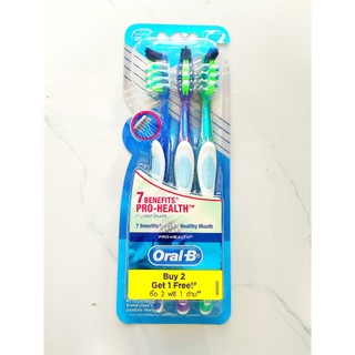Vỉ bàn chải đánh răng Oral B lông mềm 7 Benefits Pro- Health