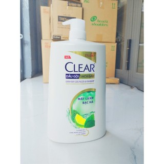 Dầu gội Clear Mát lạnh Bạc Hà 1.4kg size lớn
