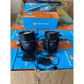 Đèn bi gầm 3màu 3inch, trợ sáng p80 50w