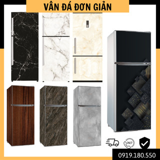 Decal Trang Trí tủ lạnh - CÁC MẪU VÂN TRƠN, ĐƠN GIẢN, SANG TRỌNG - HÀNG CAO CẤP CHỐNG THẤM NƯỚC