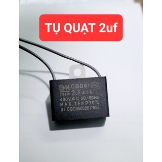 Tụ quạt 2uF vuông như hình