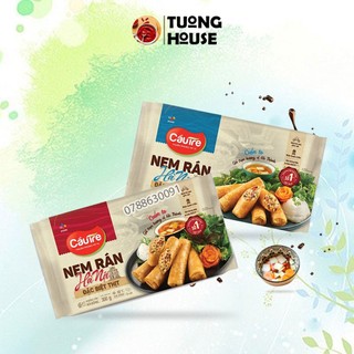 Nem Rán Kiểu Hà Nội Nhân Thịt/Hải Sản Cầu Tre 300g - 6 cuốn to