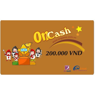 Mã thẻ oncash 200k