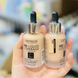 Kem nền Catrice HD Liquid Coverage Foundation