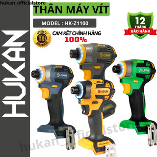 Thân máy bắn vít hukan hk-cvtd173ck lực siết 180n.m chỉnh 4 tốc độ có đèn led trợ sáng