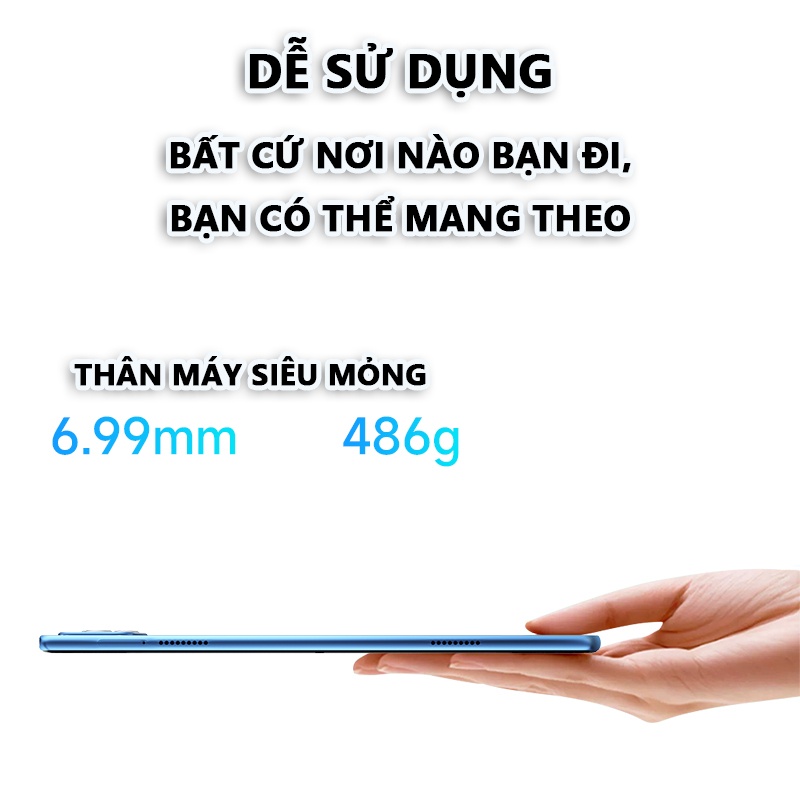 Betty 2024 Máy tính bảng hiệu suất cao mới với 12GB RAM+512GB ROM，Với bàn phím Bluetooth, vỏ bảo vệ, tai nghe