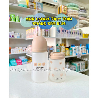 BÌNH UBMOM THUỶ TINH (BÌNH KHÔNG NÚM)