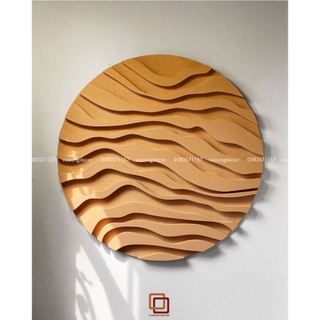 Tranh 3d treo tường, tranh gỗ treo tường có đinh và móc tặng kèm, tranh Vuoongdecor.