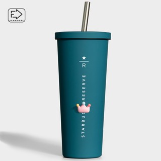 Ly giữ nhiệt Pastel Star.B cao cấp, cốc giữ nhiệt khắc tên 800ml inox 304, Fan House khắc tên tặng sticker, ống hút