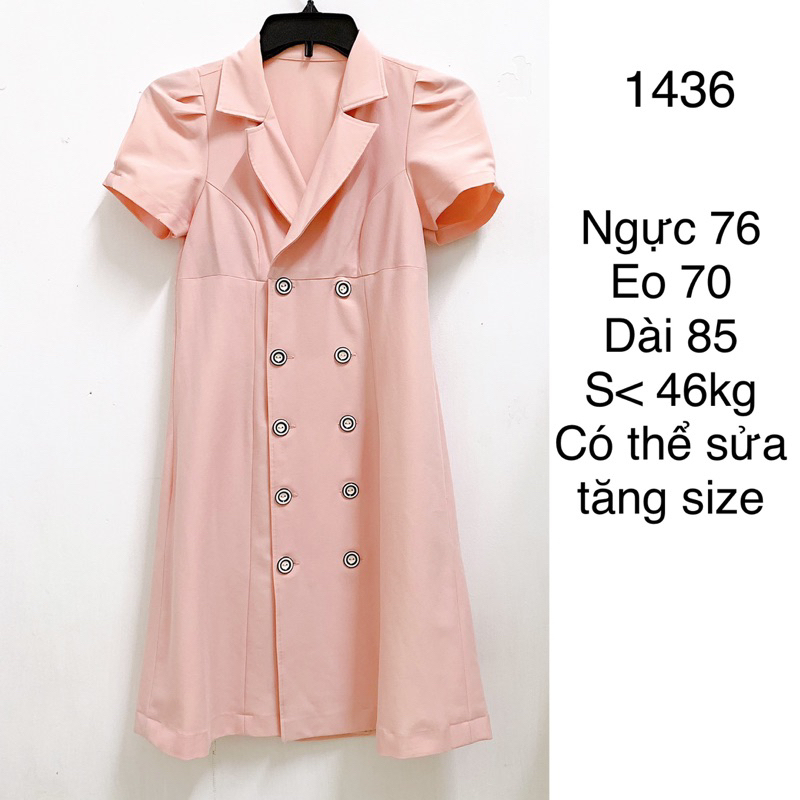 Pass đầm công sở 2hand, thanh lý đầm cổ vest