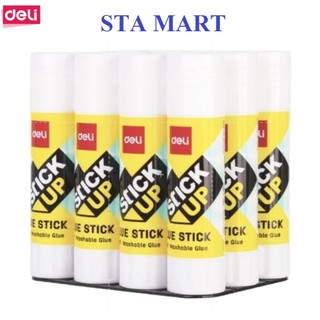 Hồ khô / Keo dán giấy Deli A212 8g, Keo khô dán giấy bám dính cao, tiện dụng