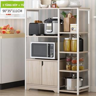 Kệ để lò vi sóng, kệ bếp đa năng thương hiệu Nội Thất 5C để đồ tiện ích tiết kiệm không gian