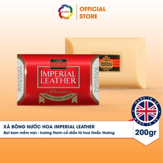 Xà phòng nước hoa Imperial Leather, Anh Quốc, bọt siêu mềm min, lưu hương dài lâu 200gr