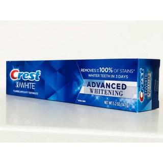 [Mẫu mới] Kem đánh răng Crest 3D White Advanced Triple Whitening Mỹ