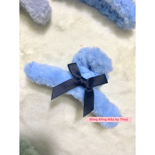(HCM) 🍓🍓 KẸP LÔNG ĐÍNH NƠ 2 BÊN SIZE 11CM 🍓🍓