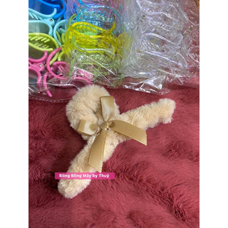 (HCM) 🍓🍓 KẸP LÔNG ĐÍNH NƠ 2 BÊN SIZE 11CM 🍓🍓