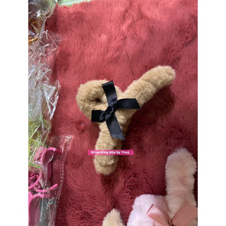 (HCM) 🍓🍓 KẸP LÔNG ĐÍNH NƠ 2 BÊN SIZE 11CM 🍓🍓