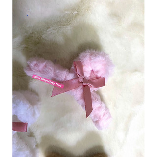 (HCM) 🍓🍓 KẸP LÔNG ĐÍNH NƠ 2 BÊN SIZE 11CM 🍓🍓