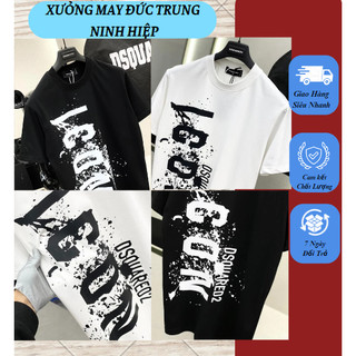 Áo Phông Ngắn Tay Y Con Họa Tiết In Chữ Y Con Dọc Áo