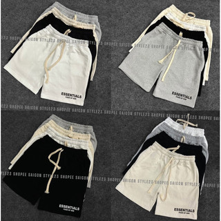 Quần short hot trend 2024 form unisex nam nữ - quần short đùi nỉ chân cua