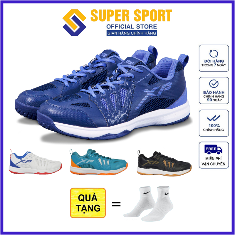 Giày bóng chuyền, Giày cầu lông XP CL03, CL08 chính hãng tặng tất dệt kim khử mùi