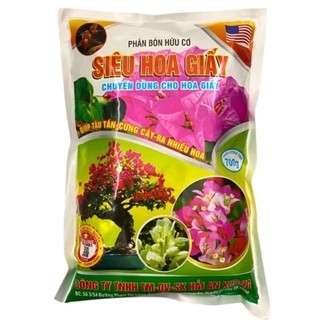 Phân bón hữu cơ siêu hoa giấy giúp tậu tán, cứng cây, ra nhiều hoa gói 700g