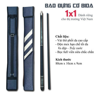 Bao đựng cơ bida, bao vải 1x1, phụ kiện bida