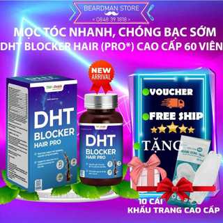🍄dht blocker hair pro - mọc tóc, ức chế dht giảm gãy rụng, giảm nhờn tóc