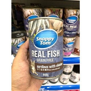 Pate cho mèo Snappy Tom lon 400g
