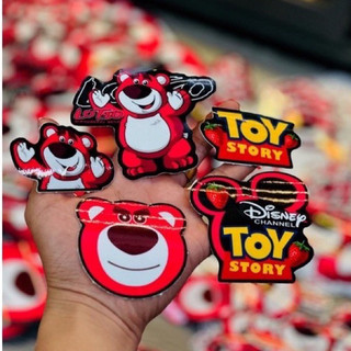 Tem gấu dâu lotso dễ thương cute dán xe decal