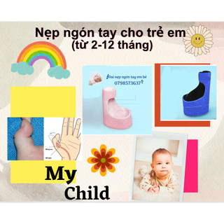 Đai nẹp dán ngón tay cái em bé - hỗ trợ bảo vệ chỉnh hình cố định ngón tay cái t
