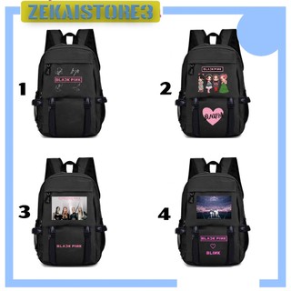 Balo đi học BLACKPINK  chất đẹp loại 1, Balo in theo yêu cầu may 3 lớp 4 ngăn ( có ngăn đựng laptop) Zekaistore3