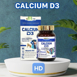 MS2 - Viên uống tăng chiều cao CALCIUM D3 bổ sung Canxi