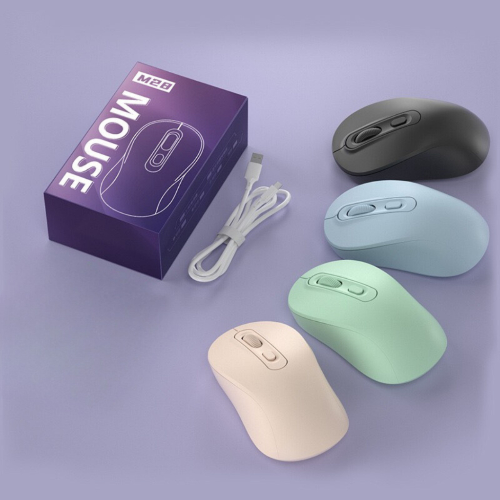 Chuột Không Dây TZ28 Kết Nối Bluetooth Và USB 2.4Ghz, Nhỏ Gọn Thuận Cả 2 Tay, Phù Hợp PC Laptop | BigBuy360 - bigbuy360.vn