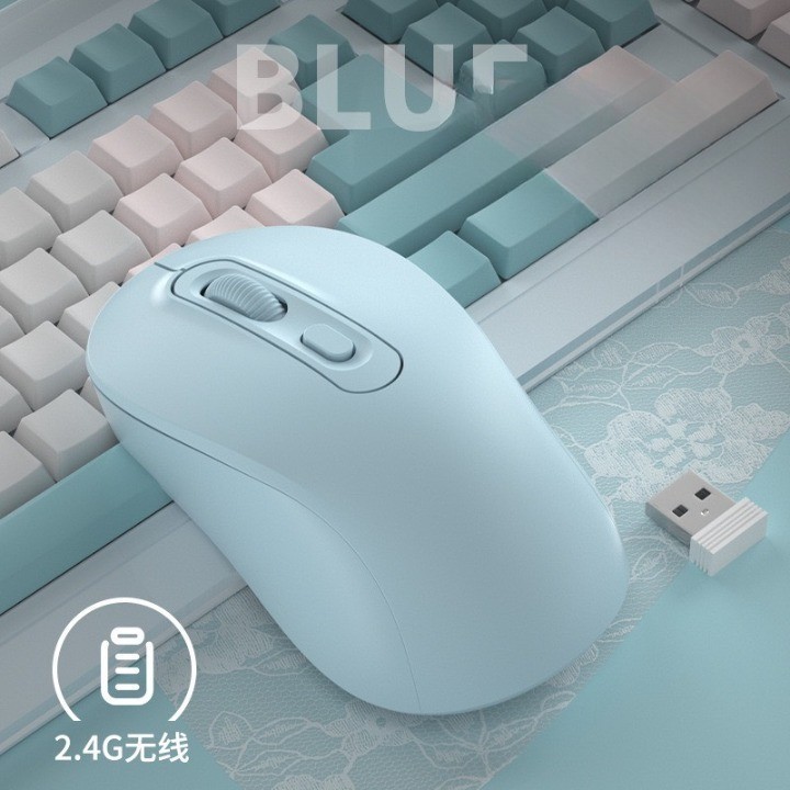 Chuột Không Dây TZ28 Kết Nối Bluetooth Và USB 2.4Ghz, Nhỏ Gọn Thuận Cả 2 Tay, Phù Hợp PC Laptop | BigBuy360 - bigbuy360.vn
