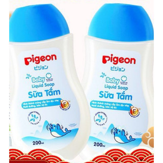 Sữa tắm, dầu gội pigeon chai 200ml