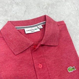 Áo thun cá sấu polo dành cho Nam màu Đốm Đỏ (hàng xuất khẩu dư)
