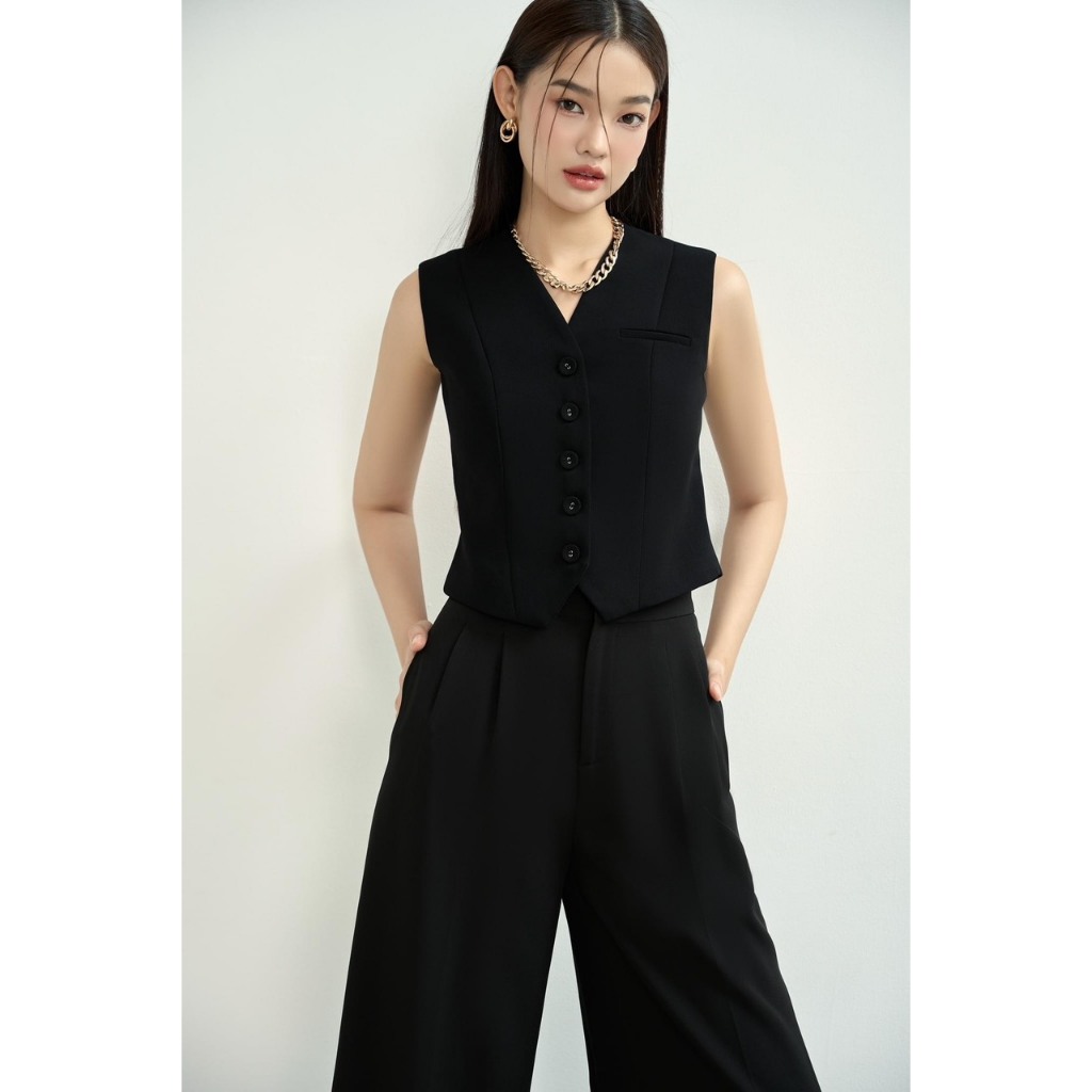 Áo Ghi Lê Cổ V Thanh Lịch A16