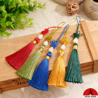 Tua rua nơ cát tường, SỈ dây tua rua ngọc bội áo dài kết đồng tâm, phụ kiện chụp ảnh