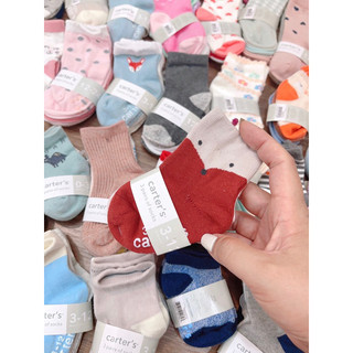 Set 3 Đôi Tất Carter Cho Bé (Size 0-24M) - Mềm Mại, Thoải Mái, Chất Liệu Cao Cấp